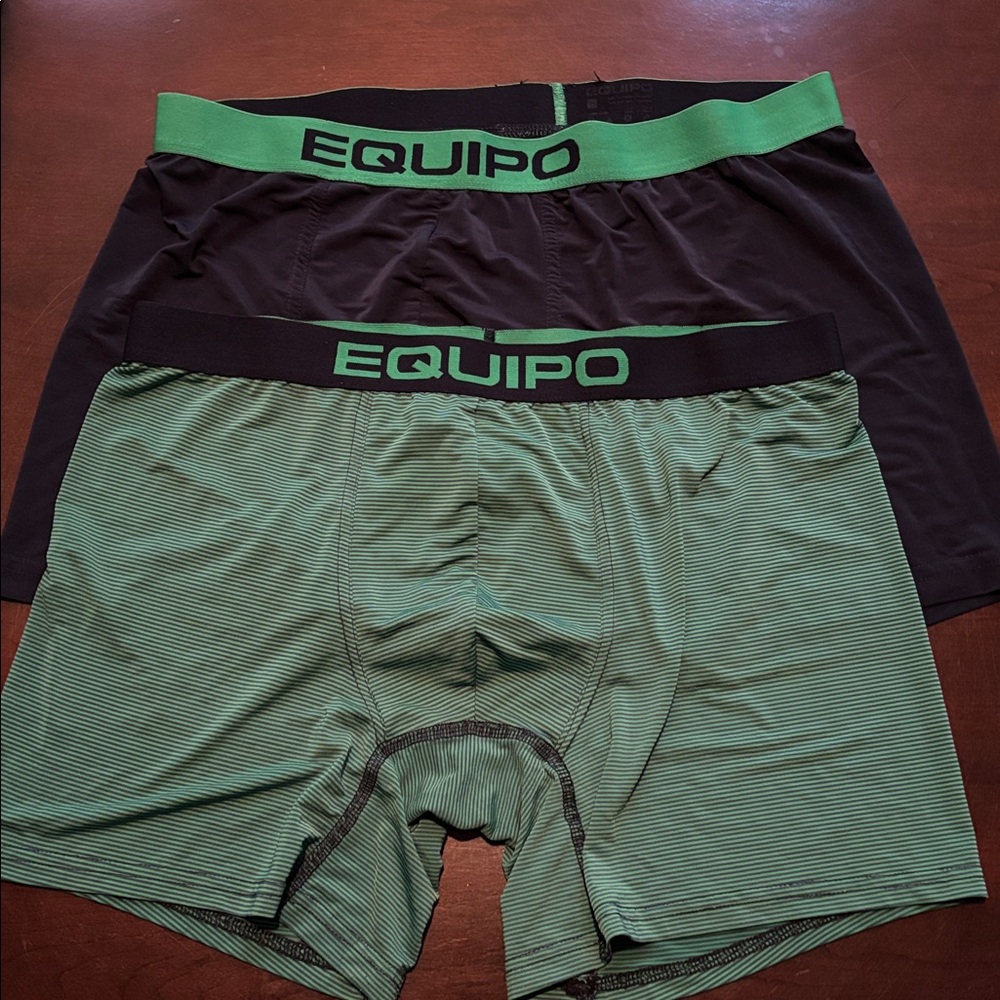 2 pair Equipo Boxer Briefs Mens underwear